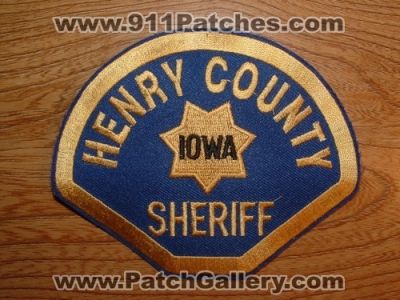 Henry County Sheriff's Department (Iowa)
Picture By: PatchGallery.com
Keywords: sheriffs dept.