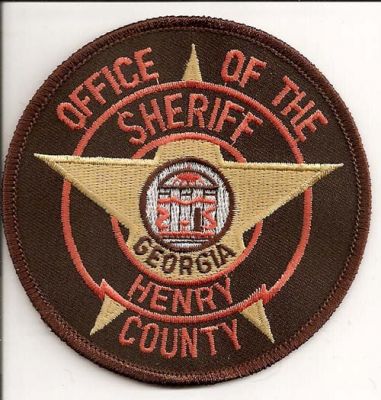 Henry County Sheriff
Thanks to EmblemAndPatchSales.com for this scan.
Keywords: georgia office of the