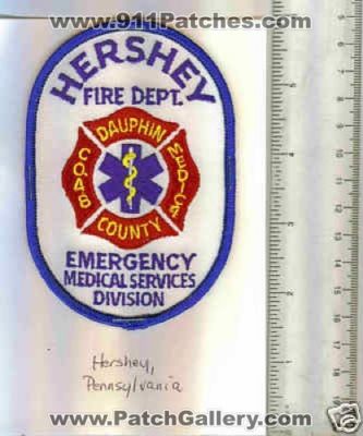 Hershey Fire Department Emergency Medical Services Division Company 48 Medic 4 (Pennsylvania)
Thanks to Mark C Barilovich for this scan.
Keywords: dept. ems dauphin county co.