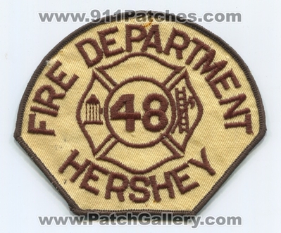 Hershey Fire Department 38 Patch (Pennsylvania)
Scan By: PatchGallery.com
Keywords: dept. the hersheys company co. chocolate