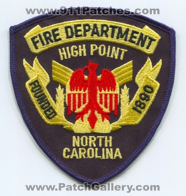 High Point Fire Department Patch (North Carolina)
Scan By: PatchGallery.com
Keywords: dept.