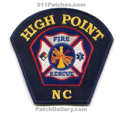 High Point Fire Rescue Department Patch (North Carolina)
Scan By: PatchGallery.com
Keywords: dept.