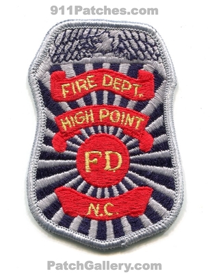 High Point Fire Department Patch (North Carolina)
Scan By: PatchGallery.com
Keywords: dept. fd