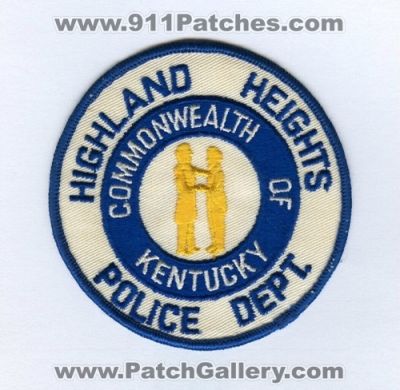 Highland Heights Police Department (Kentucky)
Scan By: PatchGallery.com
Keywords: dept.