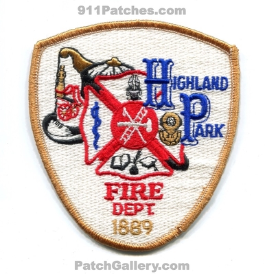 Highland Park Fire Department Patch (Illinois)
Scan By: PatchGallery.com
