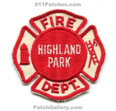 Highland Park Fire Department Patch (Illinois)
Scan By: PatchGallery.com
Keywords: dept.