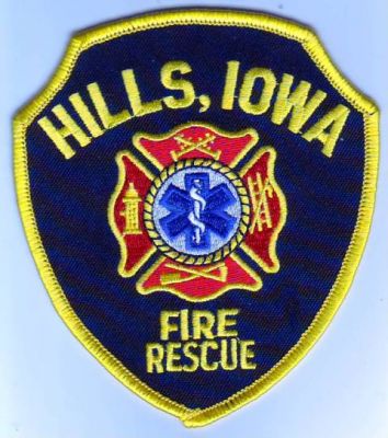 Hills Fire Rescue (Iowa)
Thanks to Dave Slade for this scan.
