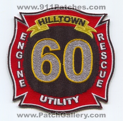 Hilltown Fire Department Station 60 Patch (Pennsylvania)
Scan By: PatchGallery.com
Keywords: dept. engine rescue utility company co.