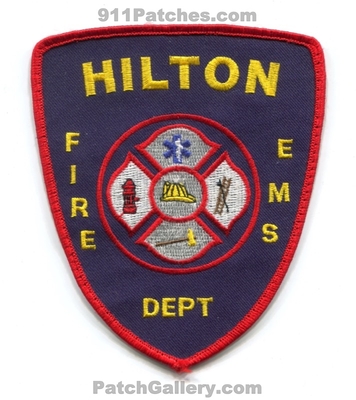 Hilton Fire EMS Department Patch (New York) (Confirmed)
Scan By: PatchGallery.com
Keywords: dept.