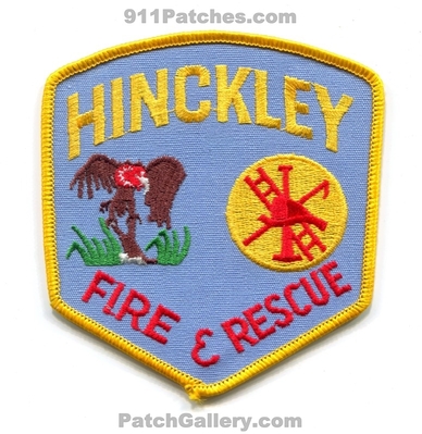 Hinckley Fire and Rescue Department Patch (Ohio)
Scan By: PatchGallery.com
Keywords: & dept.