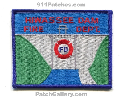 Hiwassee Dam Fire Department Patch (North Carolina)
Scan By: PatchGallery.com
Keywords: dept.