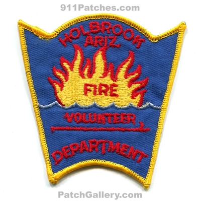 Holbrook Volunteer Fire Department Patch (Arizona)
Scan By: PatchGallery.com
Keywords: vol. dept. ariz.