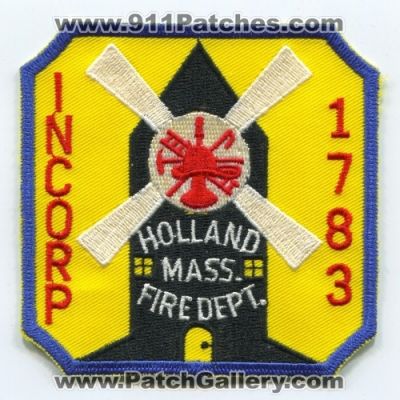 Holland Fire Department (Massachusetts)
Scan By: PatchGallery.com
Keywords: dept.