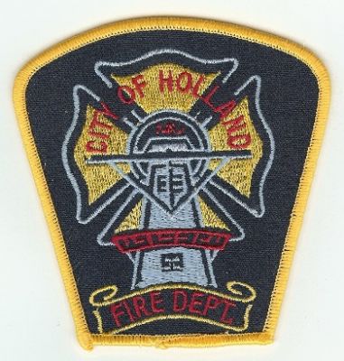 Holland Fire Dept
Thanks to PaulsFirePatches.com for this scan.
Keywords: michigan department city of