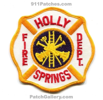 Holly Springs Fire Department Patch (Georgia)
Scan By: PatchGallery.com
Keywords: dept.