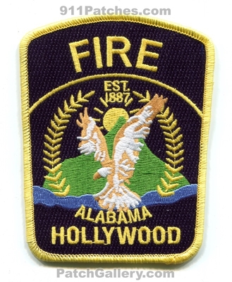 Hollywood Fire Department Patch (Alabama)
Scan By: PatchGallery.com
Keywords: dept. est. 1887