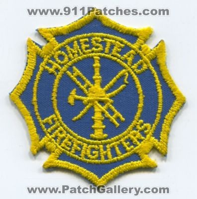 Homestead Fire Department Firefighters (Pennsylvania)
Scan By: PatchGallery.com
Keywords: dept.