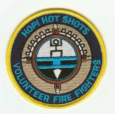 Hopi Hot Shots Volunteer Fire Fighters
Thanks to PaulsFirePatches.com for this scan.
Keywords: arizona