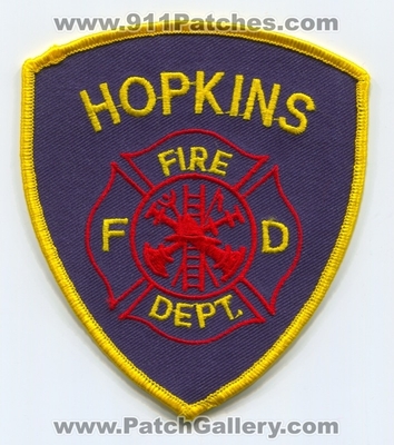 Hopkins Fire Department Patch (North Carolina)
Scan By: PatchGallery.com
Keywords: dept. fd