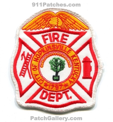 Hopkinsville Fire Department Patch (Kentucky)
Scan By: PatchGallery.com
Keywords: city of dept. 1797