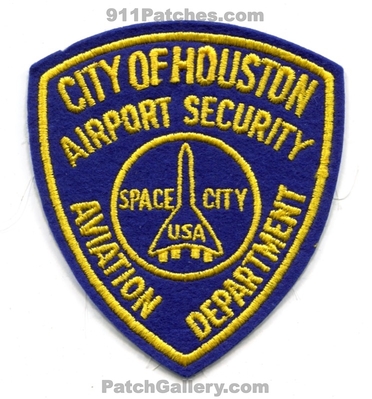 Houston Aviation Department Airport Security Patch (Texas)
Scan By: PatchGallery.com
Keywords: dept. space city usa police