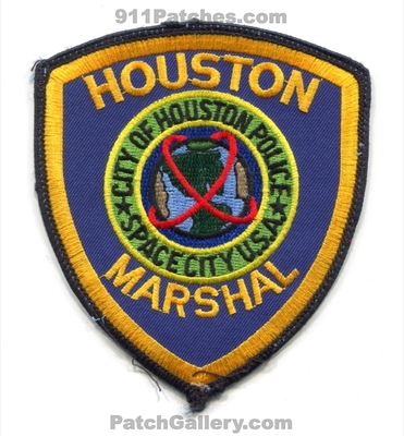 Houston Police Department Marshal Patch (Texas)
Scan By: PatchGallery.com
Keywords: city of dept. space city usa