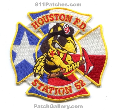 Houston Fire Department Station 52 Patch (Texas)
Scan By: PatchGallery.com
Keywords: dept. hfd h.f.d. company co. hornets