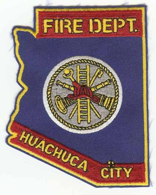 Huachuca City Fire Dept
Thanks to PaulsFirePatches.com for this scan.
Keywords: arizona department