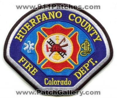 Huerfano County Fire Department Patch (Colorado)
[b]Scan From: Our Collection[/b]
Keywords: dept.