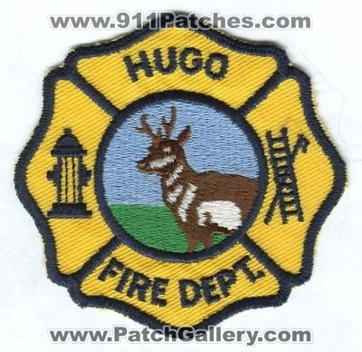 Hugo Fire Department Patch (Colorado)
[b]Scan From: Our Collection[/b]
Keywords: dept.