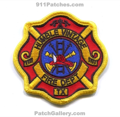 Humble Vintage Fire Department Patch (Texas)
Scan By: PatchGallery.com
Keywords: dept.