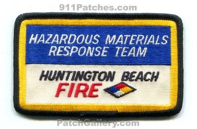 Huntington Beach Fire Department Hazardous Materials Response Team Patch (California)
Scan By: PatchGallery.com
Keywords: dept. hazmat haz-mat hmrt