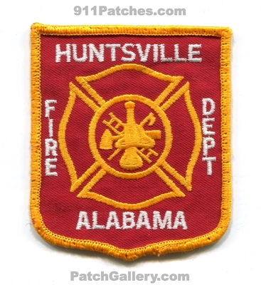Huntsville Fire Department Patch (Alabama)
Scan By: PatchGallery.com
Keywords: dept.