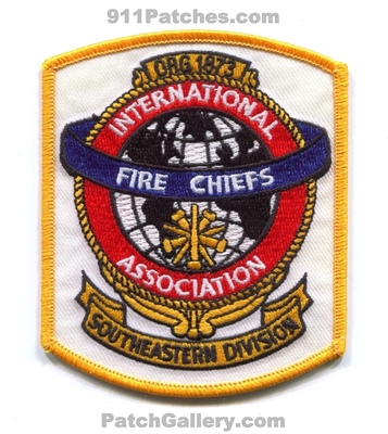 International Association of Fire Chiefs IAFC Southeastern Division Patch (Alabama)
Scan By: PatchGallery.com
Keywords: org. 1873