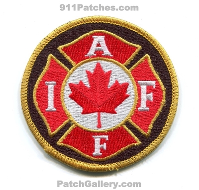 International Association of Fire Fighters IAFF Local Union Canada Patch (No State Affiliation)
Scan By: PatchGallery.com
Keywords: assoc. assn. firefighters i.a.f.f. afl cio clc canadian flag