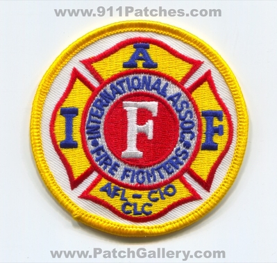 International Association of Fire Fighters IAFF Local Patch (No State Affiliation)
Scan By: PatchGallery.com
Keywords: intl. assn. firefighters ffs i.a.f.f. afl-cio clc department dept.