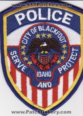 Blackfoot Police Department (Idaho)
Thanks to Anonymous 1 for this scan.
Keywords: dept. city of