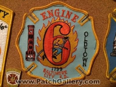 Baltimore City Fire Department Engine 6 (Maryland)
Picture By: PatchGallery.com
Thanks to Jeremiah Herderich
Keywords: dept. b.c.f.d. bcfd company station oldtown