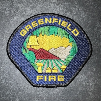 Greenfield Fire Patch (California)
Picture By: PatchGallery.com
Thanks to Jeremiah Herderich

