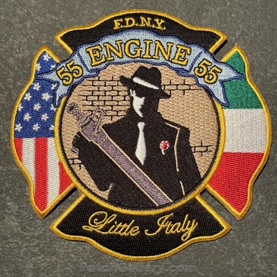 New York City Fire Department FDNY Engine 55 Patch (New York)
Picture By: PatchGallery.com
Thanks to Jeremiah Herderich
Keywords: of dept. f.d.n.y. station little italy