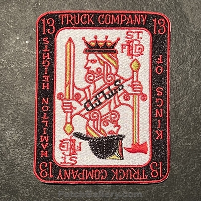 Saint Louis Fire Department Truck Company 13 Patch (Missouri)
Picture By: PatchGallery.com
Thanks to Jeremiah Herderich
Keywords: stlfd st.l.f.d. co. station dept. kings of hamilton heights