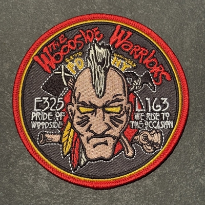New York City Fire Department FDNY Engine 325 Ladder 163 Patch (New York)
Picture: PatchGallery.com
Thanks to Jeremiah Herderich
Keywords: of dept. f.d.n.y. station pride of woodside we rise the occasion the warriors e325 l163