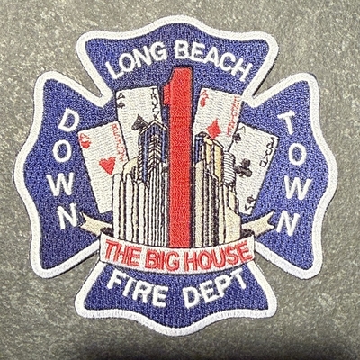 Long Beach Fire Department Station 1 Patch (California)
Picture: PatchGallery.com
Thanks to Jeremiah Herderich
Keywords: dept. downtown the big house