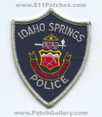 Idaho Springs Police Department Patch (Colorado)
Scan By: PatchGallery.com
Keywords: dept.