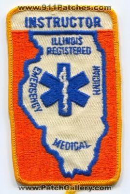 Illinois Registered Emergency Medical Technician Instructor (Illinois)
Scan By: PatchGallery.com
Keywords: state emt ems