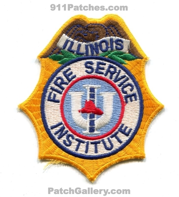 Illinois Fire Service Institute Patch (Illinois)
Scan By: PatchGallery.com
