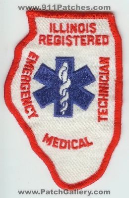 Illinois State Registered Emergency Medical Technician (Illinois)
Thanks to Mark C Barilovich for this scan.
Keywords: ems emt