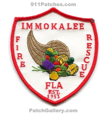 Immokalee Fire Rescue Department Patch (Florida)
Scan By: PatchGallery.com
Keywords: dept. est. 1953