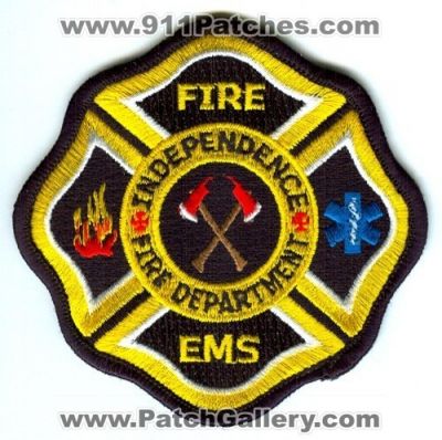 Independence Fire EMS Department Patch (Michigan)
Scan By: PatchGallery.com
Keywords: dept.