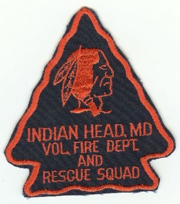 Indian Head Vol Fire Dept and Rescue Squad
Thanks to PaulsFirePatches.com for this scan.
Keywords: maryland volunteer department